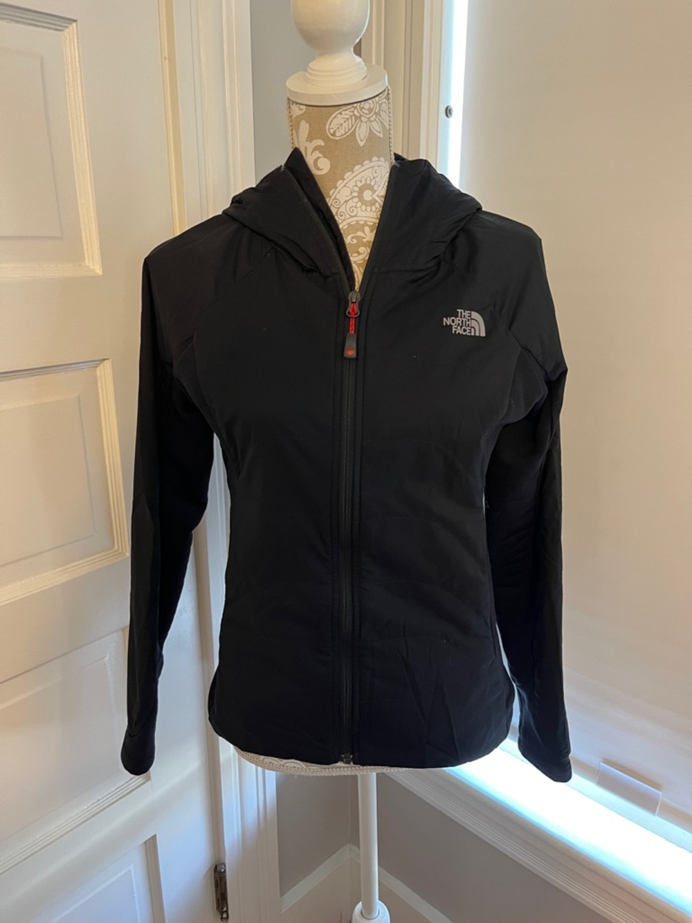Size S The North Face Black Hooded Utility Jacket Summit Series Black